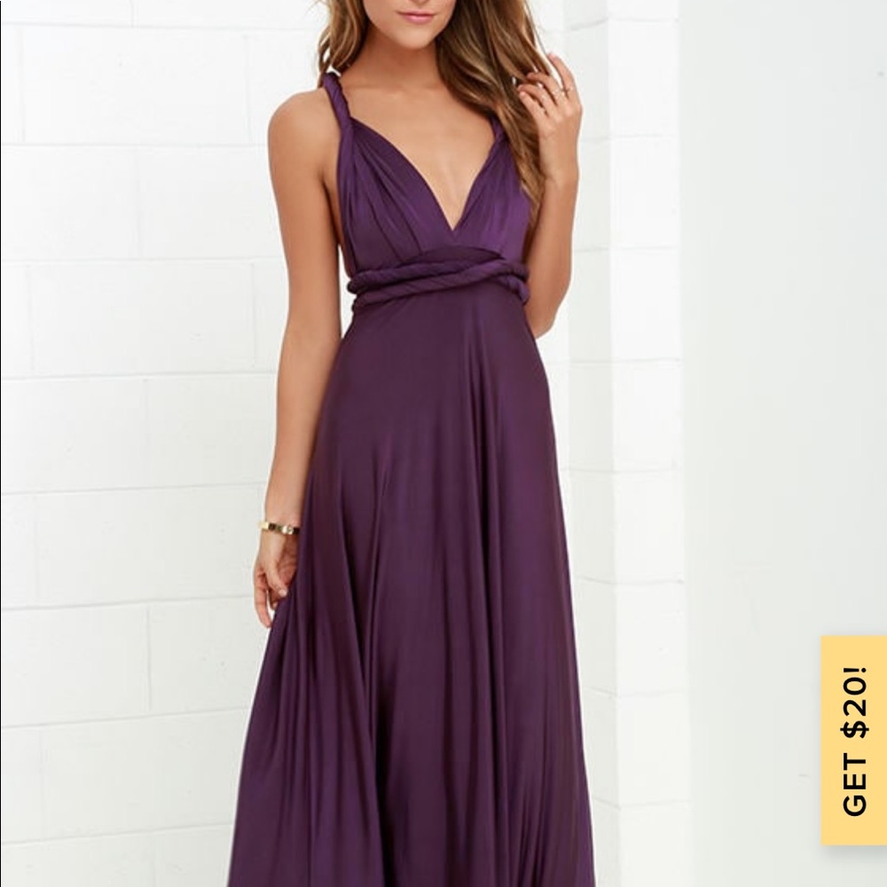 Lulus maxi dress